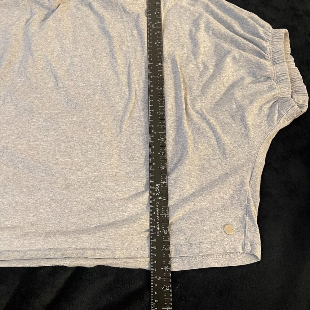 Calvin Klein Performance Gray Dolman Sleeve Athleisure Top Small - Picture 5 of 8